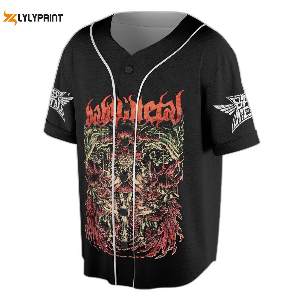 Babymetal US Tour 2023 Kpop Jersey Baseball, Kpop Baseball Jersey For Men Women - lylyprint.com T-Shirts,... (Image 1)