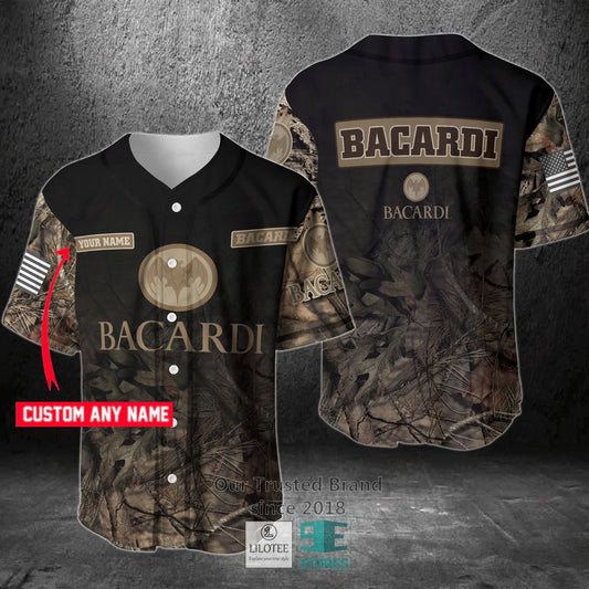 Bacardi Your Name Hunting Baseball Jersey