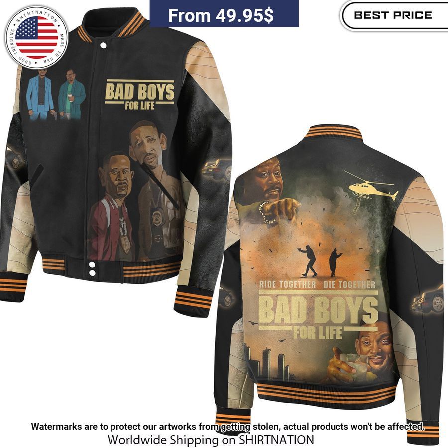 Bad Boys For Life Baseball Jacket