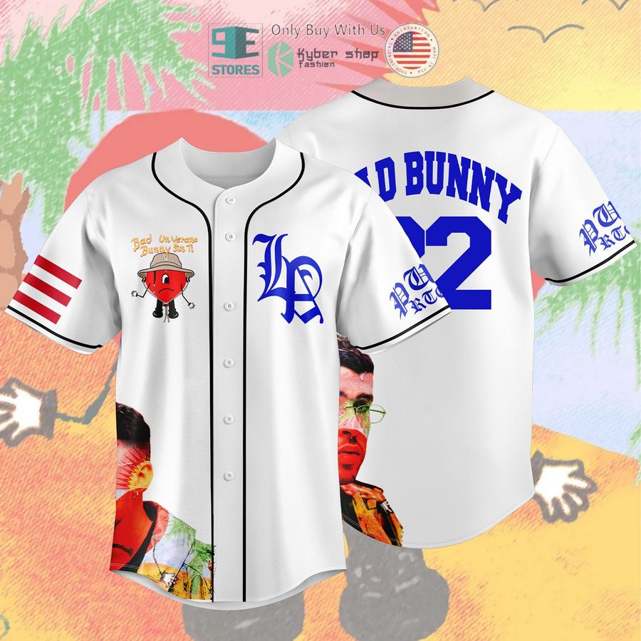 BEST Bad Bunny LA Un Verano Sin Ti Baseball Jersey