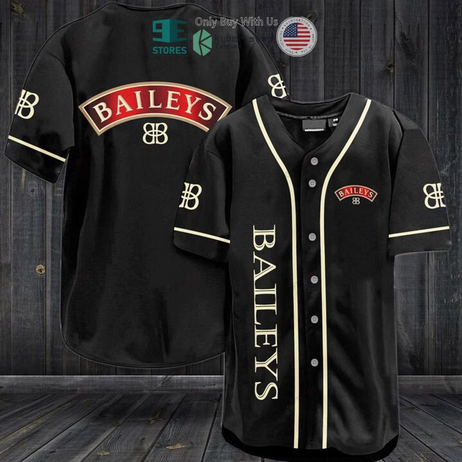 BEST Baileys black Baseball Jersey