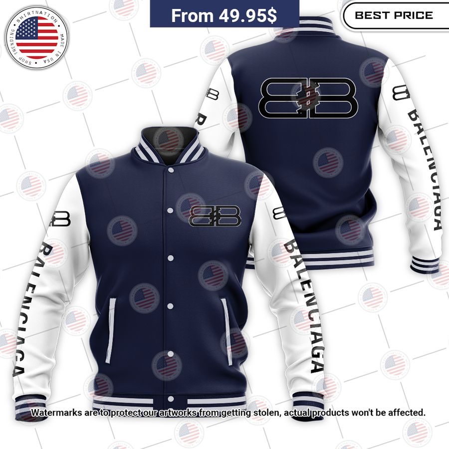HOT Balenciaga Baseball Jacket