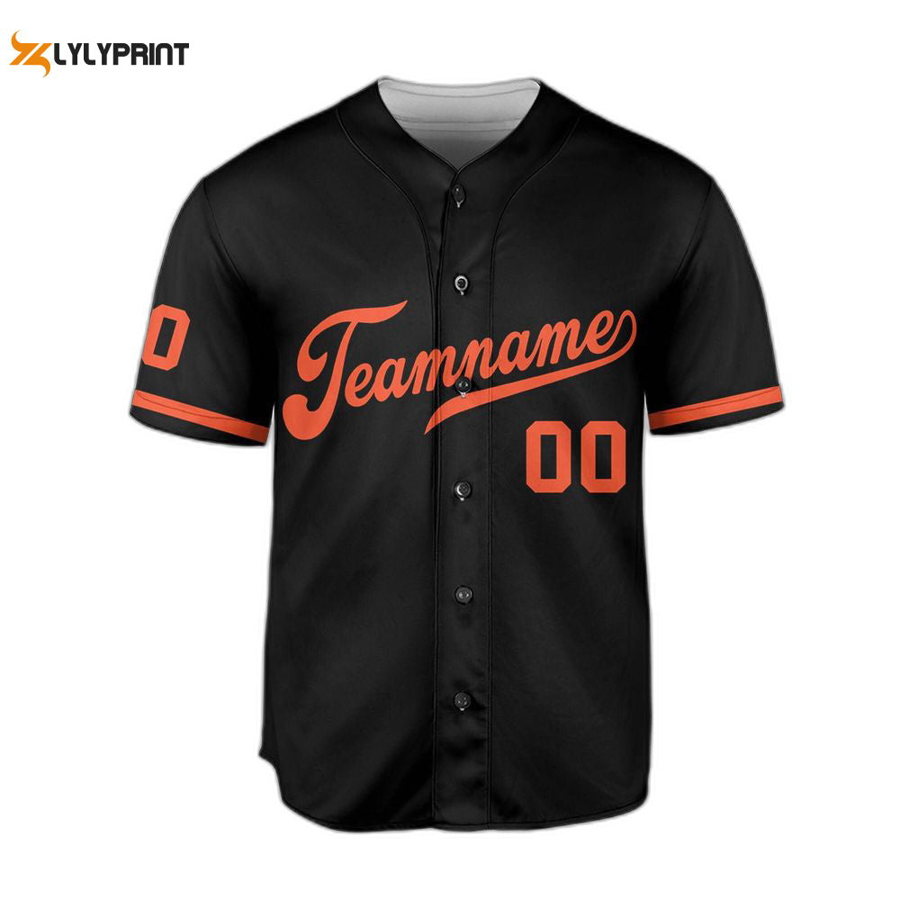 Baltimore Baseball Jersey Black, Baltimore Oriole Baseball Jersey For Men Women - lylyprint.com T-Shirts,... (Image 1)