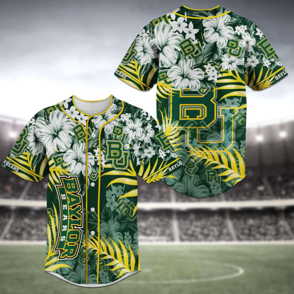 Baylor Bears Baseball Jersey Personalized 2023 BJ0203 - lylyprint.com T-Shirts, Hoodie, Sweatshirt | WearSparks.com (Image 2)