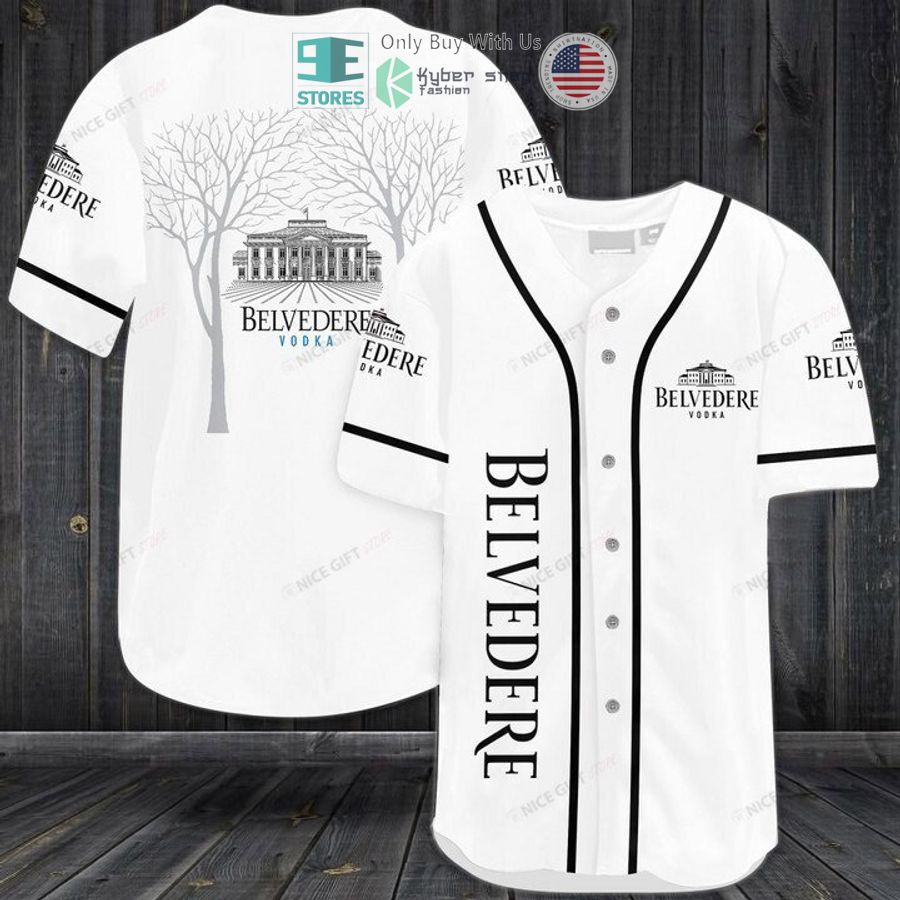 BEST Belvedere Vodka logo Baseball Jersey