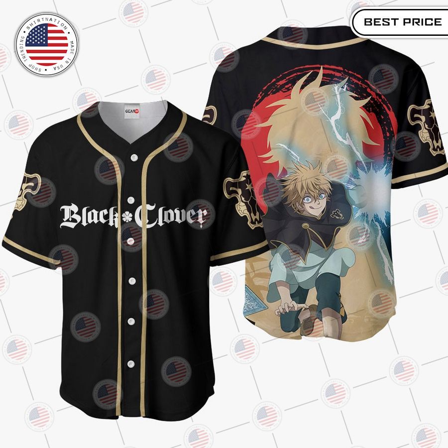 BEST Black Clover Luck Voltia Baseball Jersey
