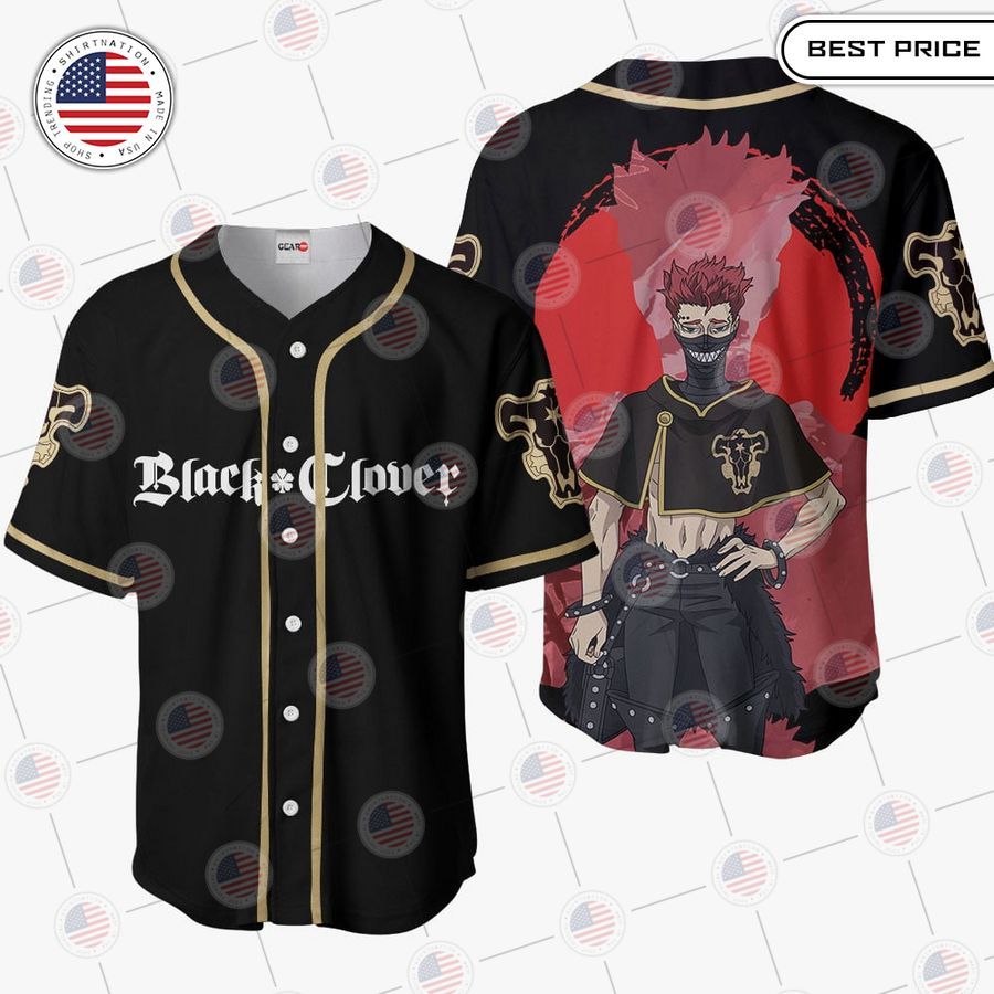 BEST Black Clover Zora Ideale Baseball Jersey