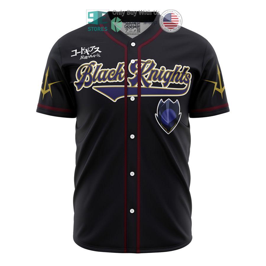 BEST Black Knights Zero Code Geass Baseball Jersey
