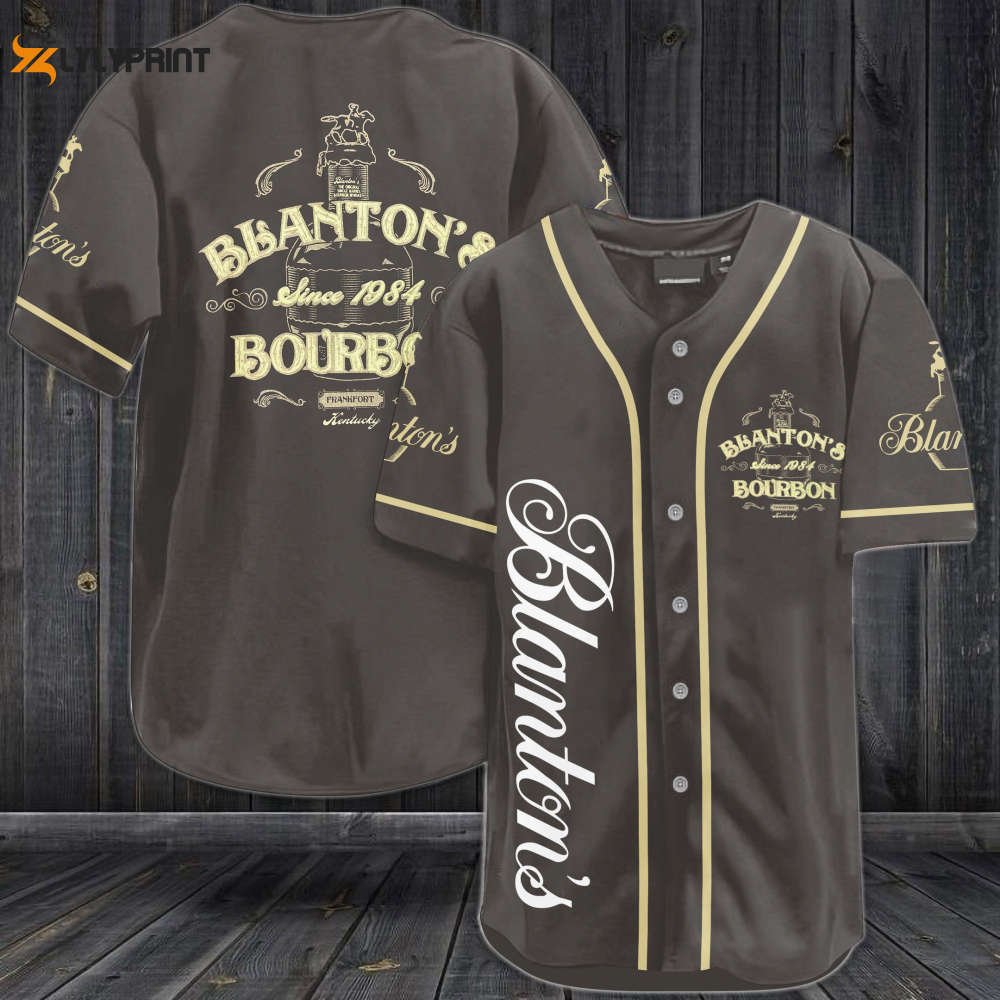 Blanton's Bourbon Since 1984 Baseball Jersey - lylyprint.com T-Shirts, Hoodie, Sweatshirt | WearSparks.com