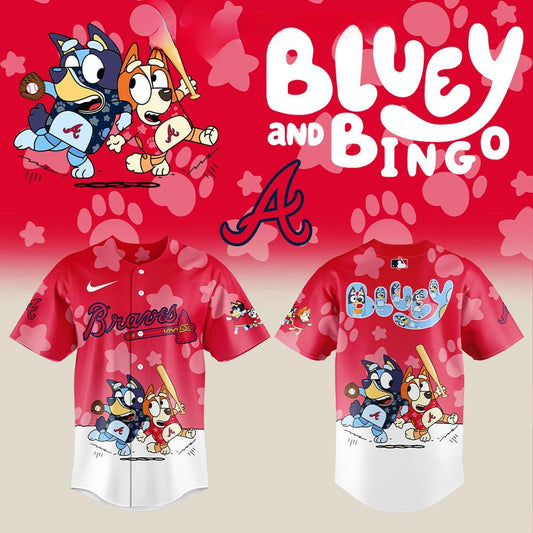 Blue &amp; Bingo Atlanta Braves MLB Sport Team Baseball Jersey T-Shirts, Hoodie, Sweatshirt | WearSparks.com (Image 1)