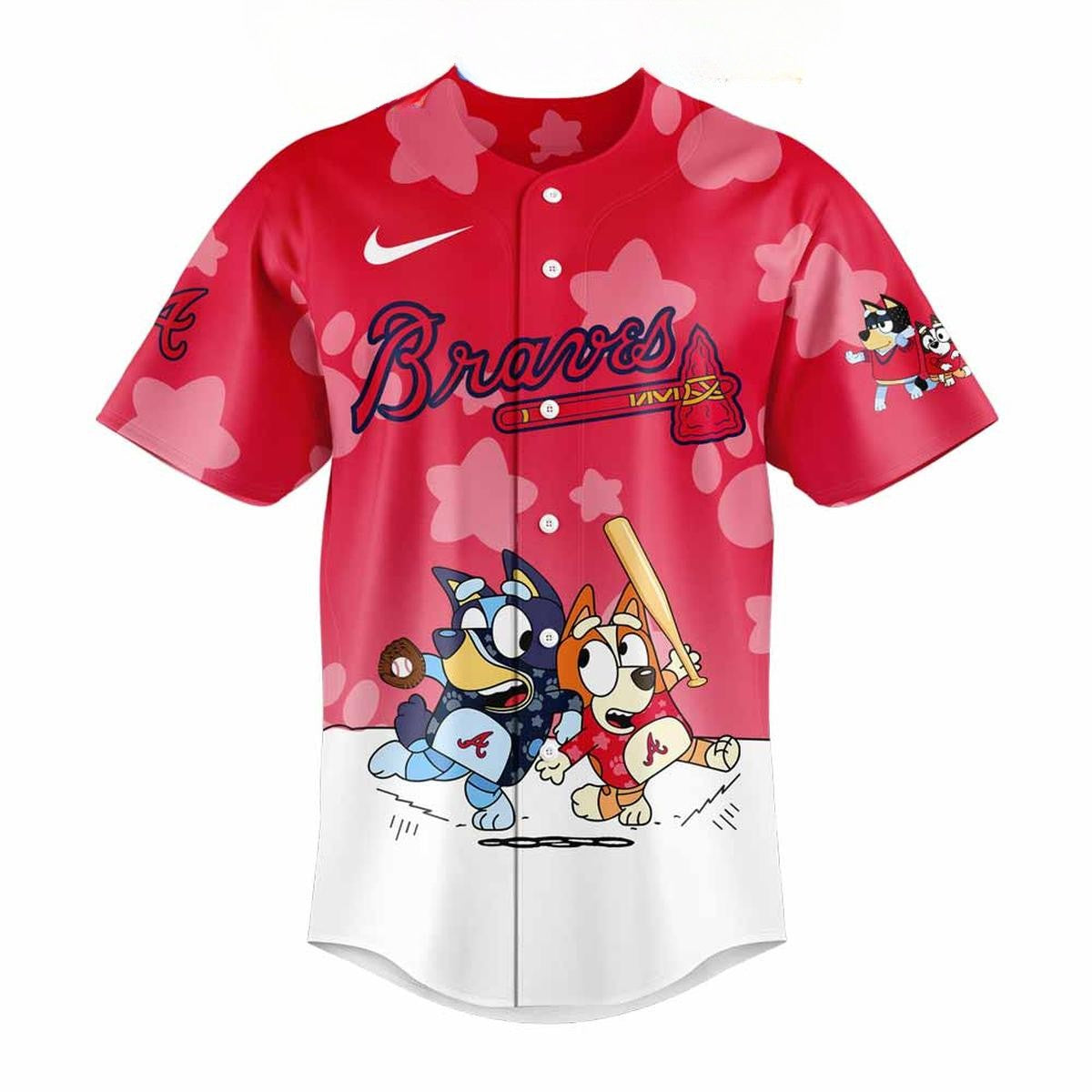Blue &amp; Bingo Atlanta Braves MLB Sport Team Baseball Jersey T-Shirts, Hoodie, Sweatshirt | WearSparks.com (Image 2)
