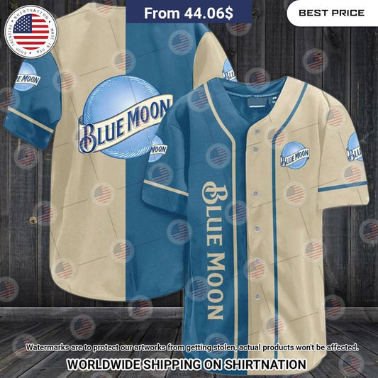Blue Moon Baseball Shirt