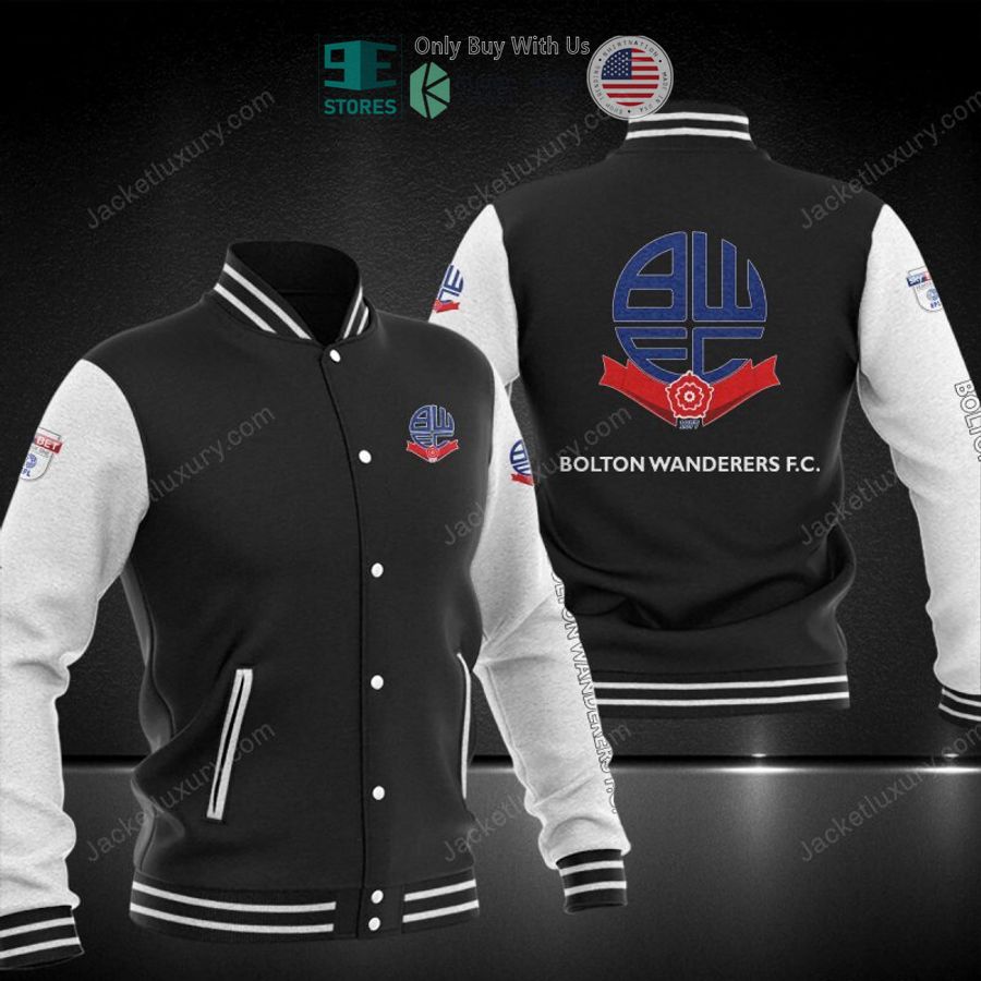 BEST Bolton Wanderers Baseball Jacket