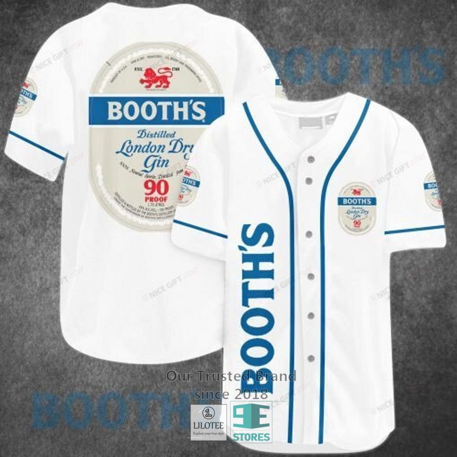 Booth S Gin Baseball Jersey