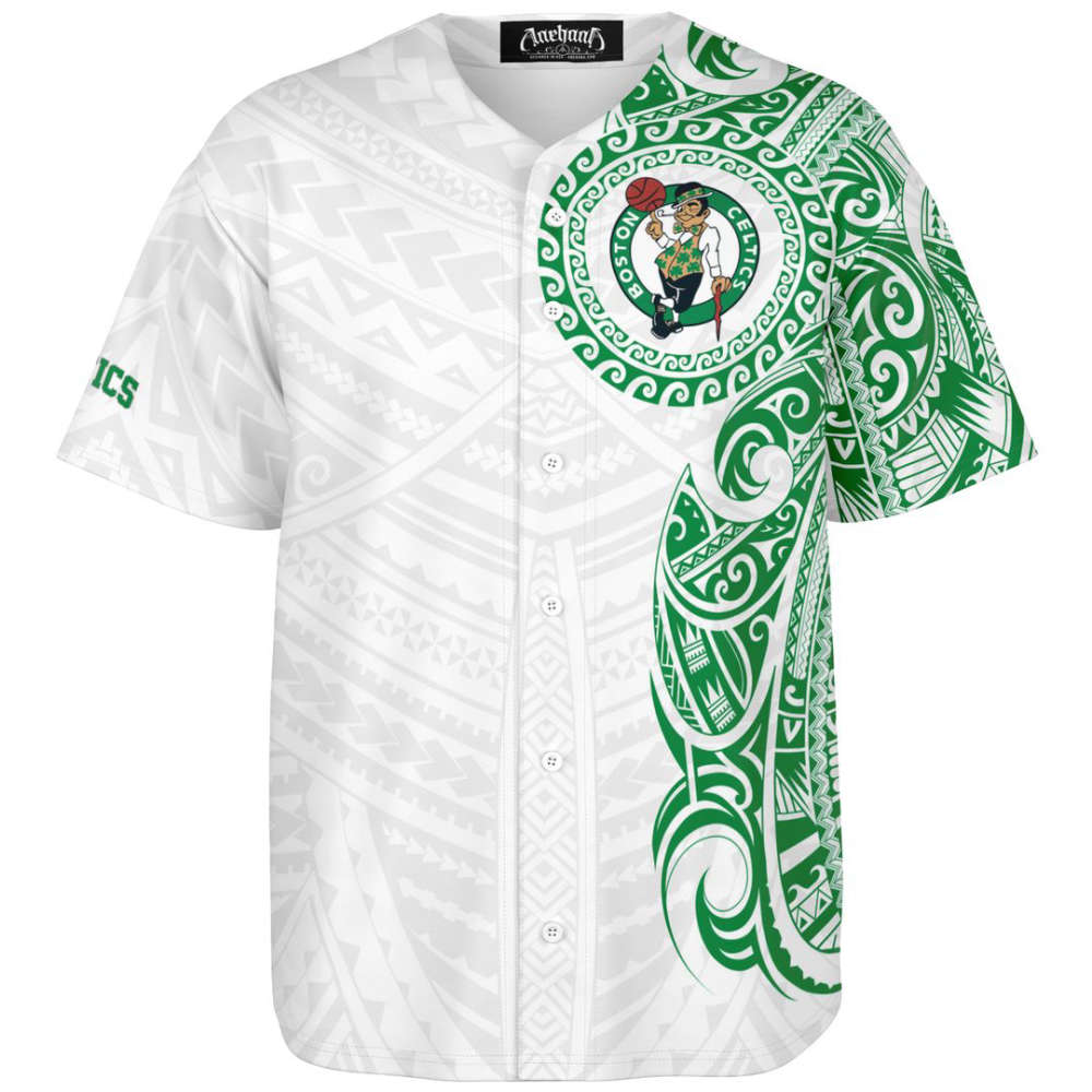 Boston Celtics Baseball Jersey Custom For Fans BJ0091 - lylyprint.com T-Shirts, Hoodie, Sweatshirt | WearSparks.com (Image 2)