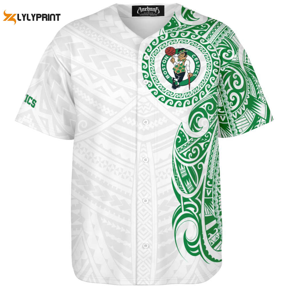 Boston Celtics Baseball Jersey Custom For Fans BJ0091 - lylyprint.com T-Shirts, Hoodie, Sweatshirt | WearSparks.com (Image 1)