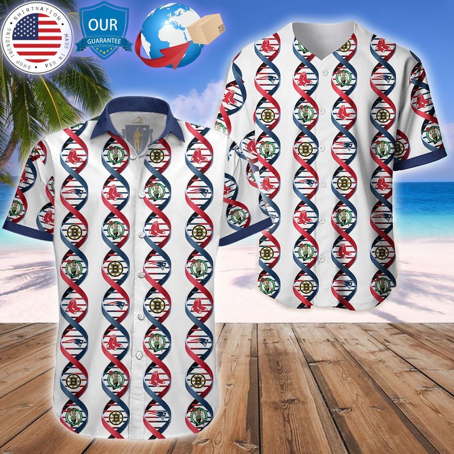 BEST Boston Celtics DNA Hawaiian Shirt, Baseball jersey