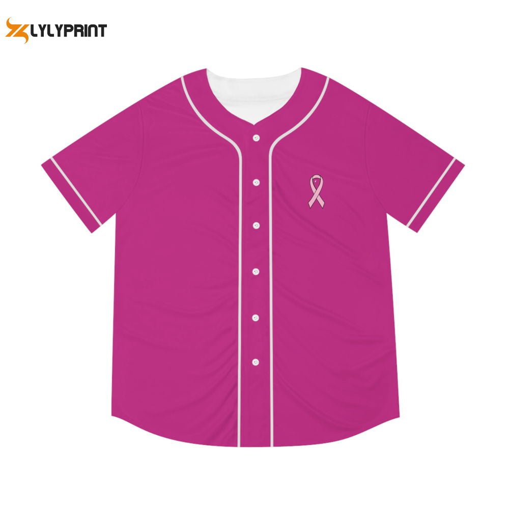 Breast cancer awareness Baseball Jersey - lylyprint.com T-Shirts, Hoodie, Sweatshirt | WearSparks.com (Image 1)