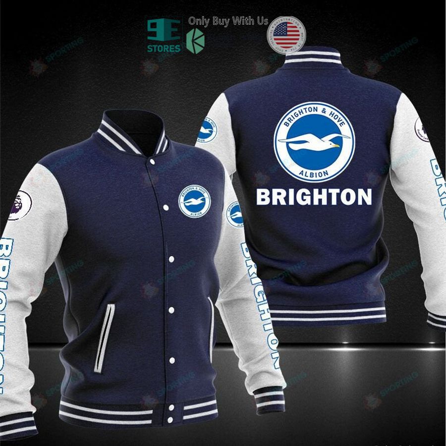 BEST Brighton and Hove Albion Baseball Jacket