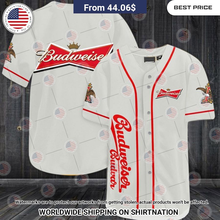 Budweiser Baseball Shirt