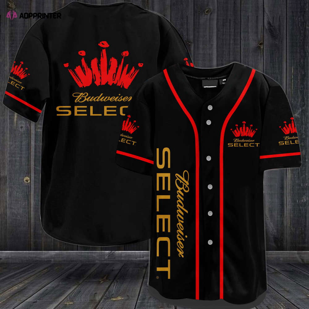 Budweiser Select Baseball Jersey