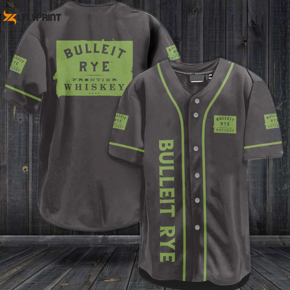 Bulleit Rye Whiskey Baseball Jersey - lylyprint.com T-Shirts, Hoodie, Sweatshirt | WearSparks.com