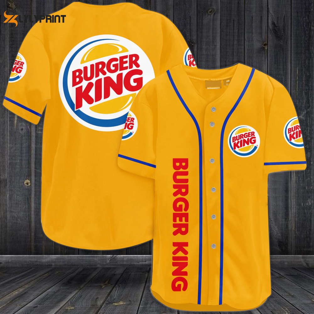 Burger King Baseball Jersey - lylyprint.com T-Shirts, Hoodie, Sweatshirt | WearSparks.com