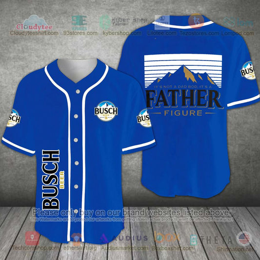 HOT Busch Beer It's not a Dad Bod It's A Father Baseball Jersey Shirt