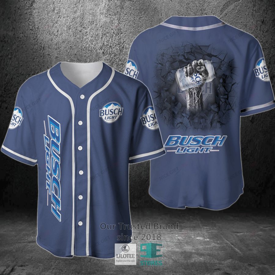 Busch Light Hand Zombie Baseball Jersey