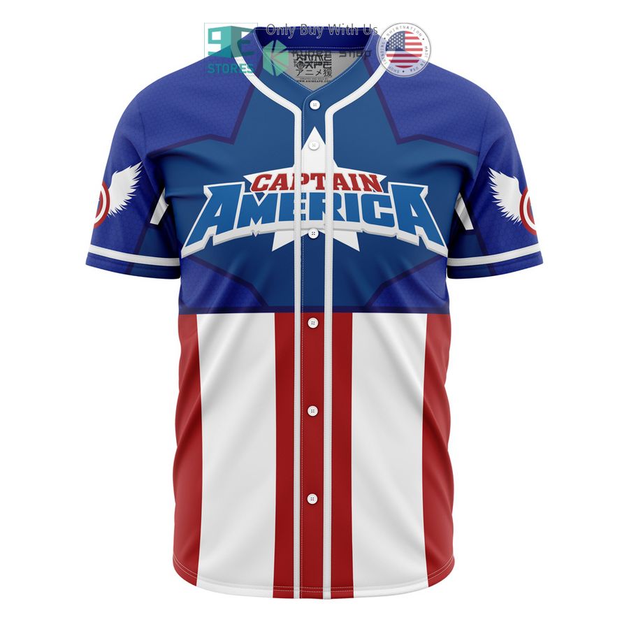 BEST Captain America Baseball Jersey