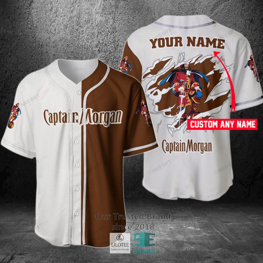 Captain Morgan Your Name Baseball Jersey