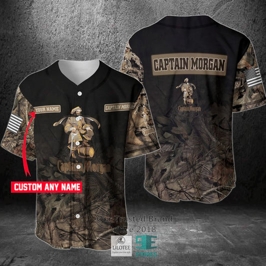 Captain Morgan Your Name Hunting Baseball Jersey