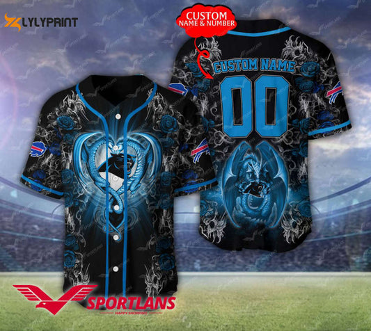 Carolina Panthers Personalized Baseball Jersey - lylyprint.com T-Shirts, Hoodie, Sweatshirt | WearSparks.com (Image 1)