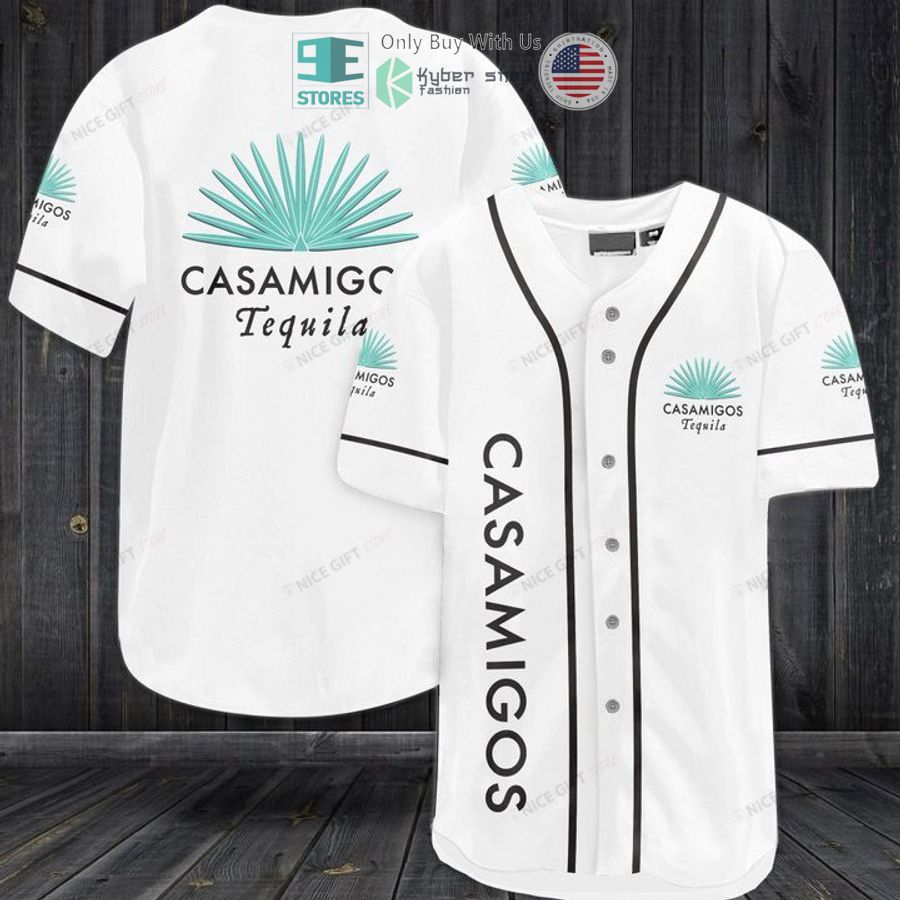 BEST Casamigos Tequila white Baseball Jersey