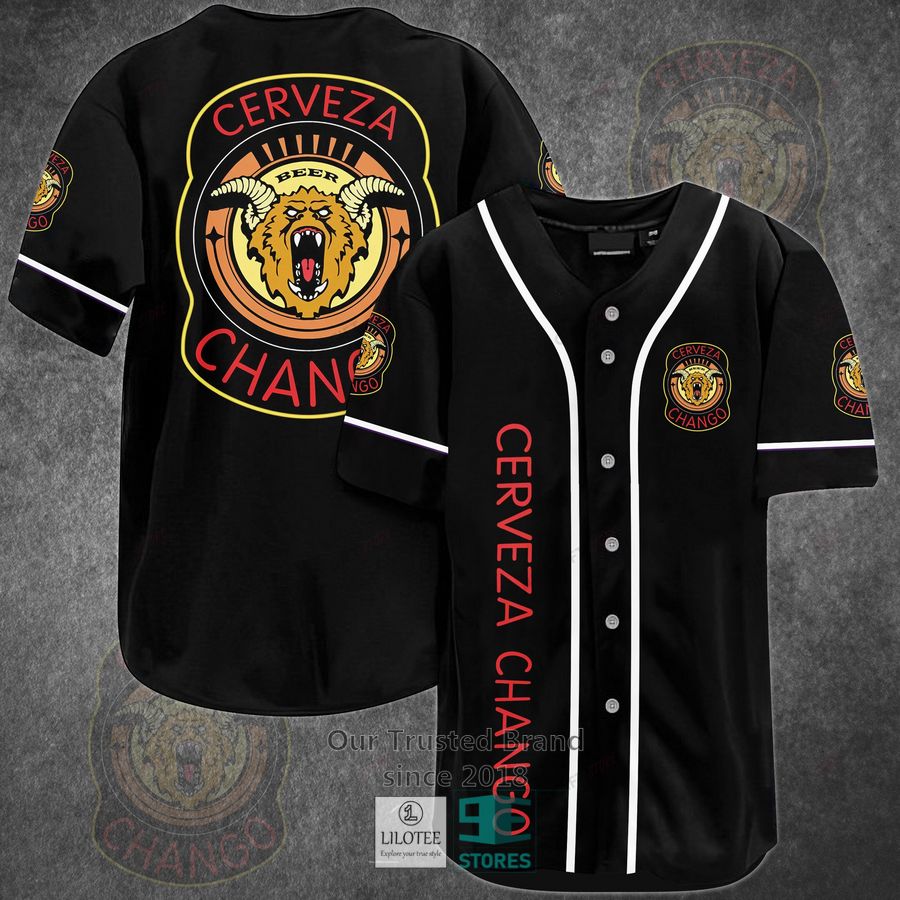 Cerveza Chango Baseball Jersey