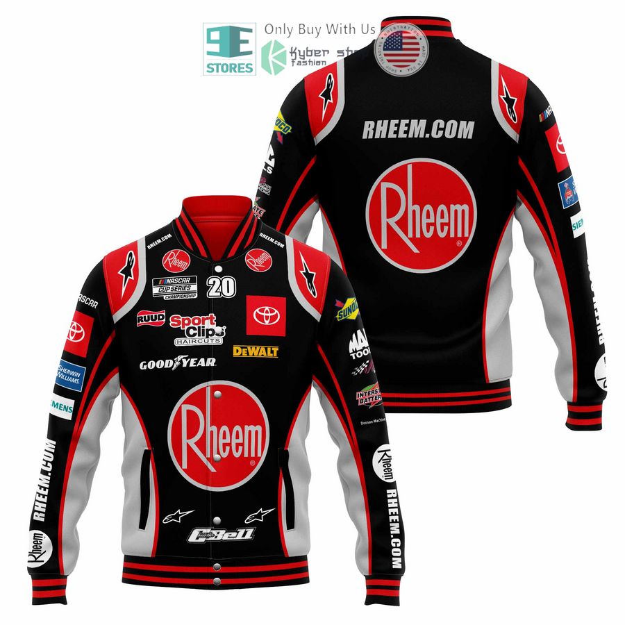 BEST Christopher Bell Rheem Baseball Jacket