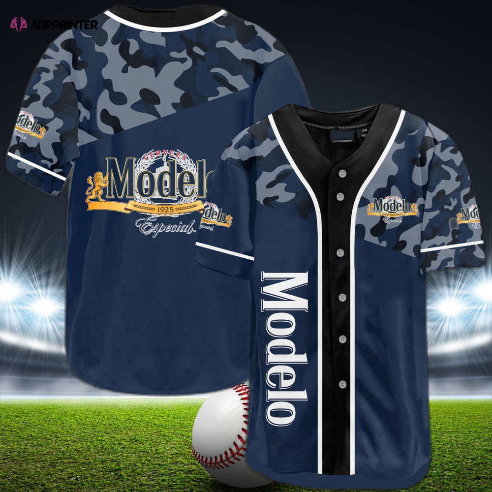 Classic Camouflage Modelo Baseball Jersey – Stylish & Versatile Design - Aopprinter T-Shirts, Hoodie, Sweatshirt (Image 1)