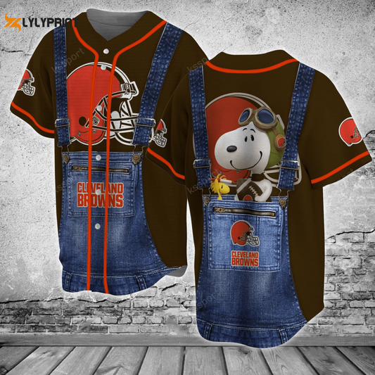 Cleveland Browns Personalized Baseball Jersey - lylyprint.com T-Shirts, Hoodie, Sweatshirt | WearSparks.com (Image 1)
