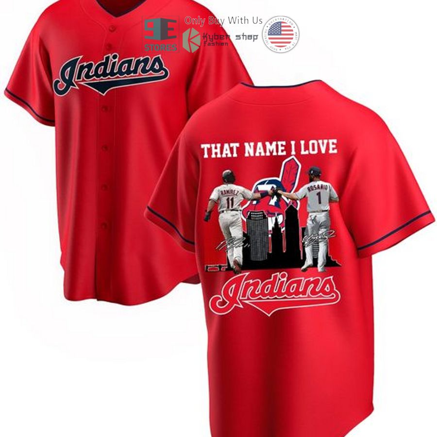BEST Cleveland Indians That Name I Love Baseball Jersey
