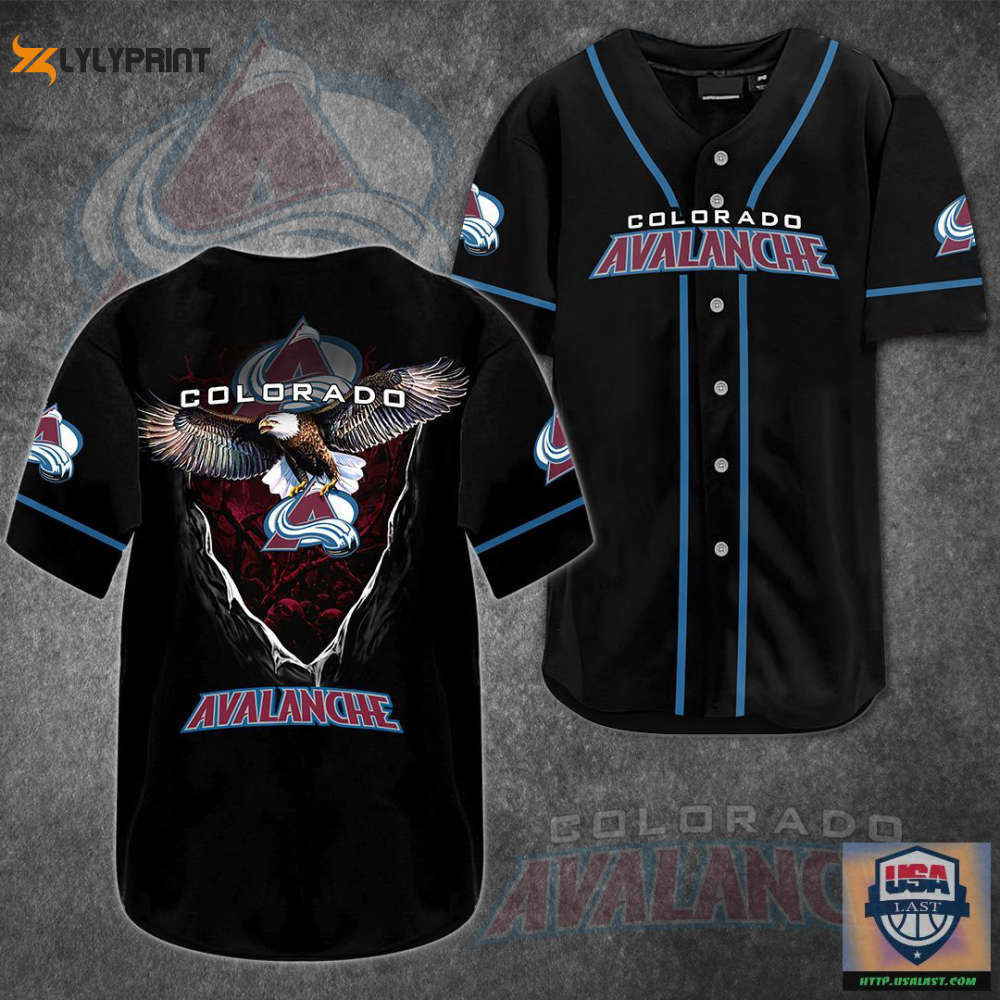 Colorado Avalanche Baseball Jersey For Fans BJ0049 - lylyprint.com T-Shirts, Hoodie, Sweatshirt | WearSparks.com (Image 1)