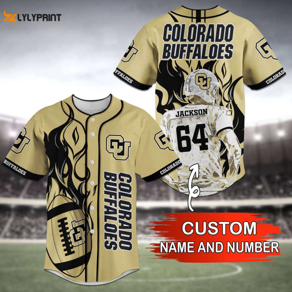 Colorado Buffaloes Baseball Jersey Personalized 2023 Gift For Men Women - lylyprint.com T-Shirts, Hoodie,... (Image 1)