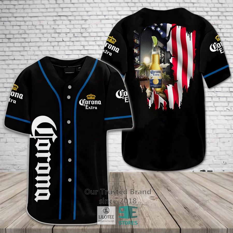 Corona Extra Baseball Jersey