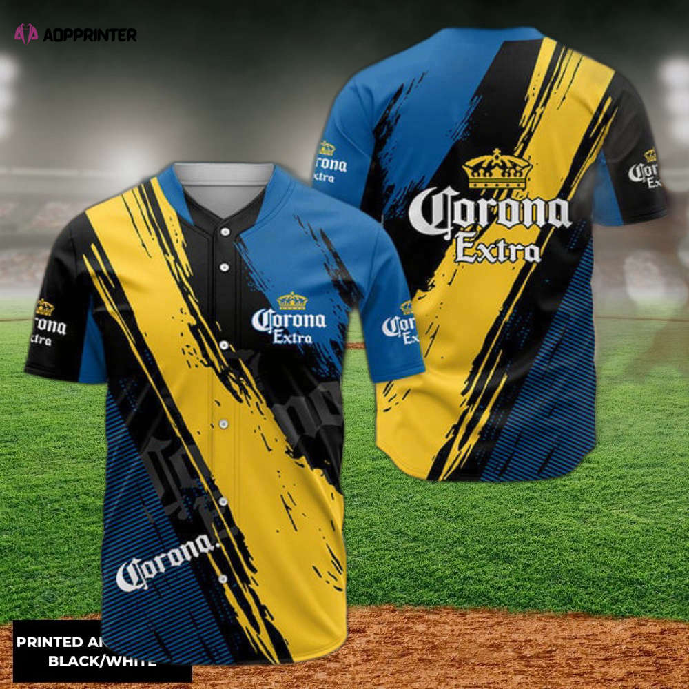 Corona Extra E-Sports Gaming Baseball Jersey: Ultimate Gear for Gamers