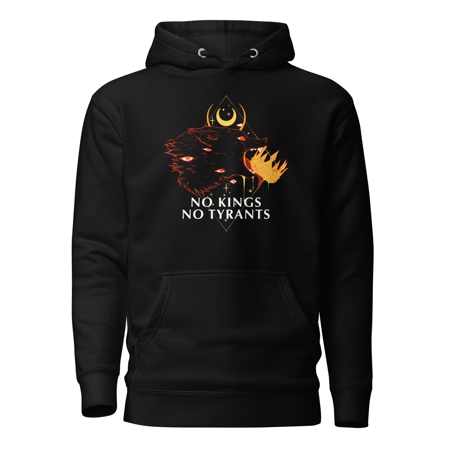 No Kings Wolf, Unisex Hoodie T-Shirts, Sweatshirt | WearSparks.com (Image 1)