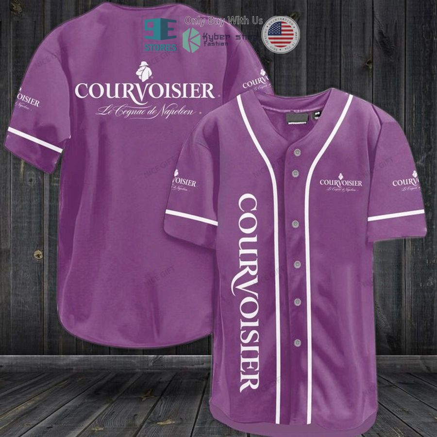 BEST Courvoisier purple Baseball Jersey