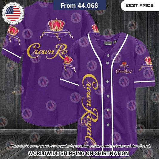 Crown Royal Baseball Shirt