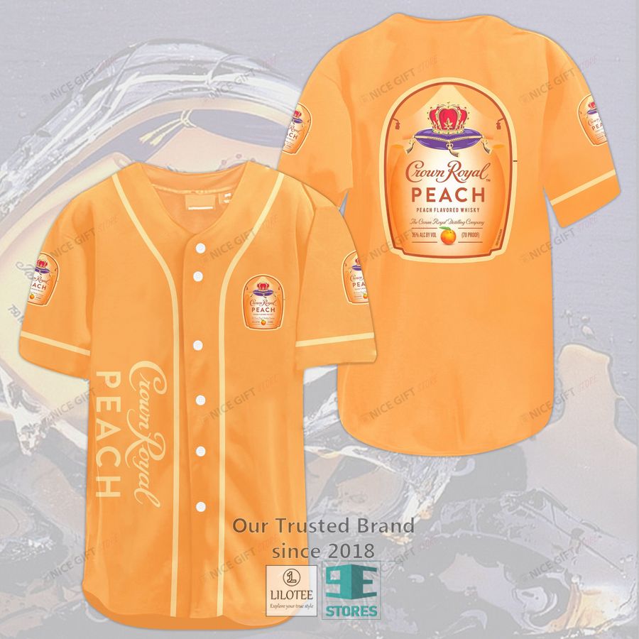 Crown Royal Beach Baseball Jersey