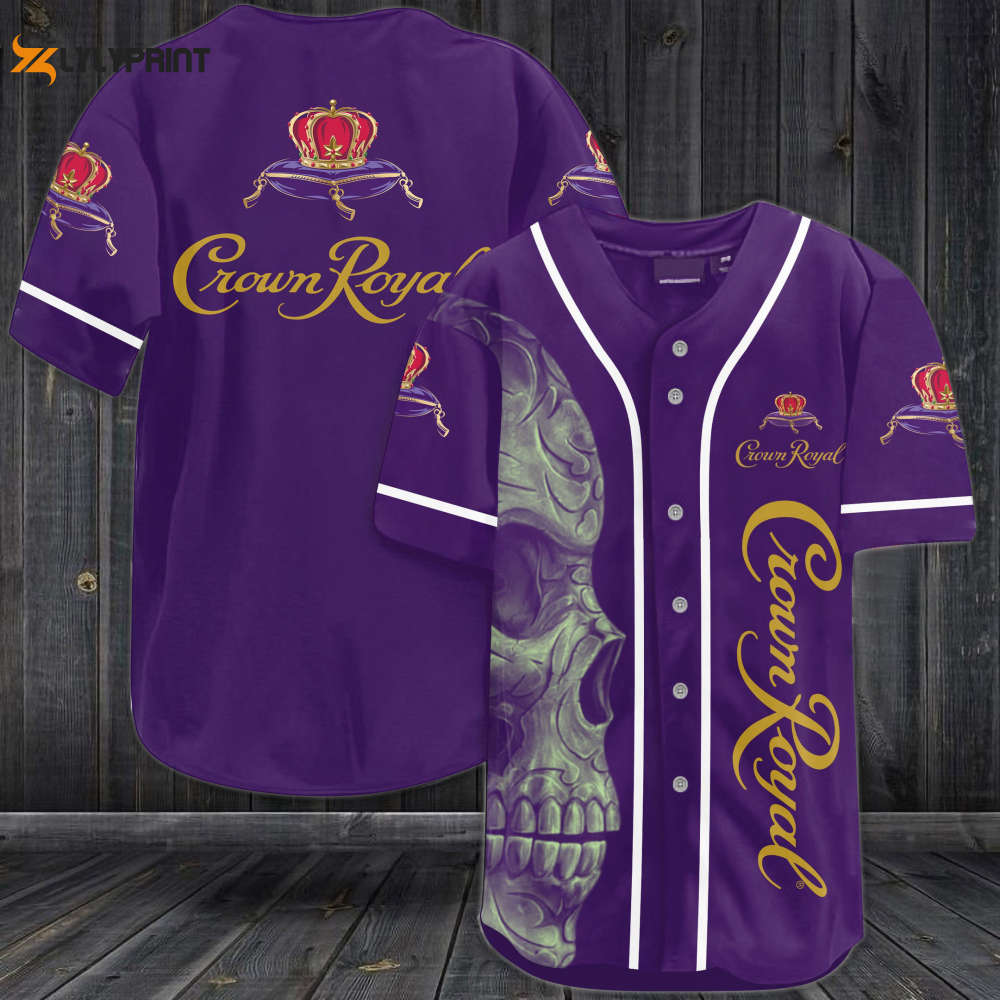 Crown Royal Skull Baseball Jersey - lylyprint.com T-Shirts, Hoodie, Sweatshirt | WearSparks.com