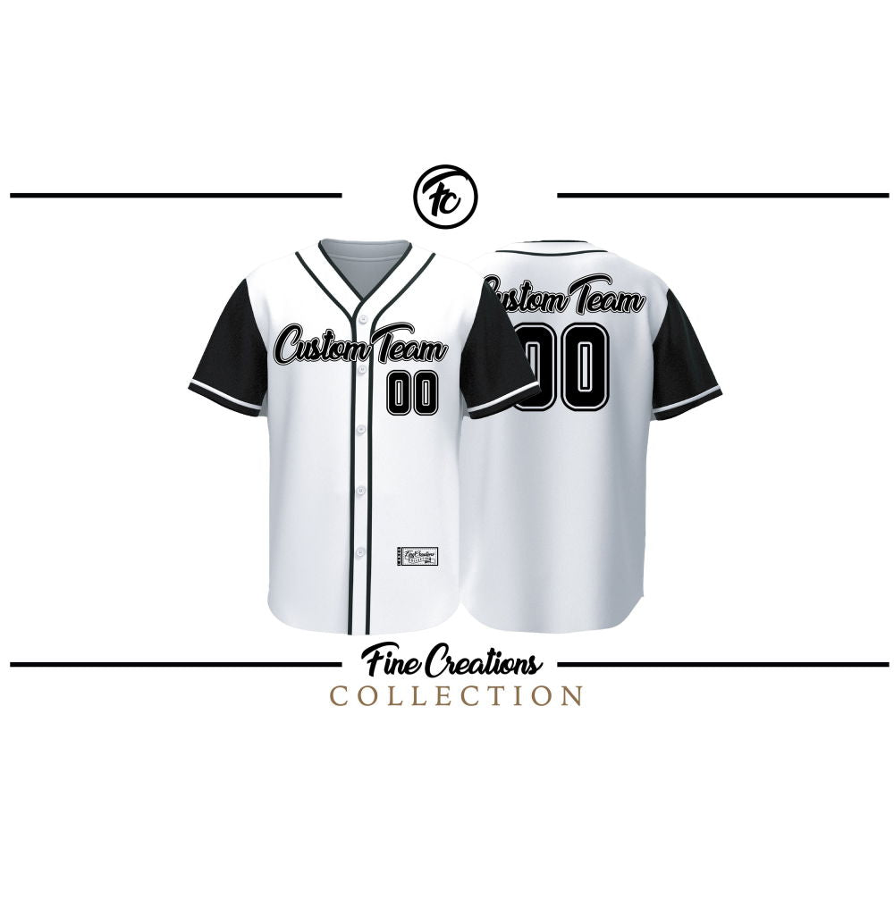 Custom Baseball Jersey, Black Baseball Jersey - lylyprint.com T-Shirts, Hoodie, Sweatshirt | WearSparks.com (Image 4)