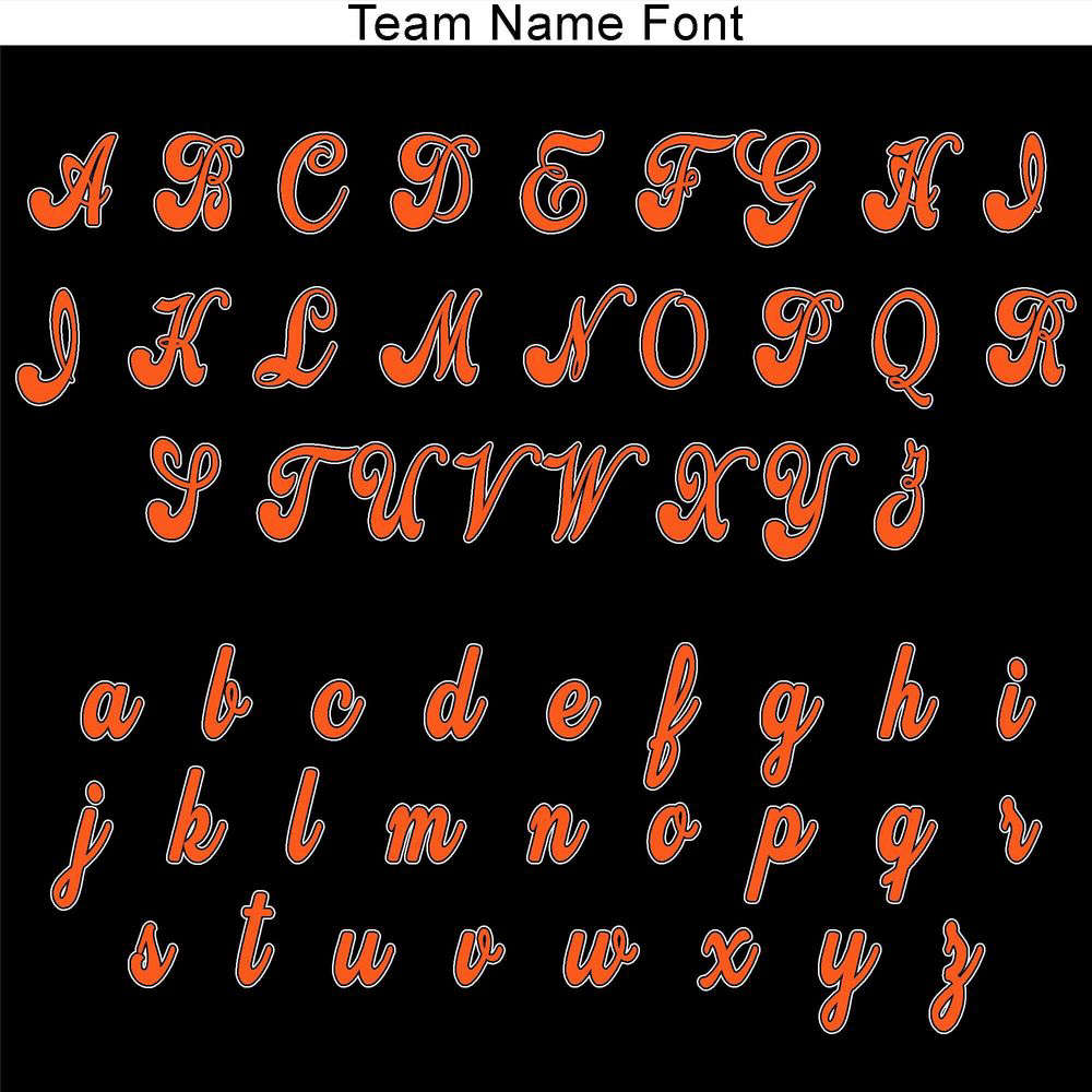 Custom Jersey Baltimore Black Orange White, Baltimore Oriole Baseball Jersey For Men Women - lylyprint.com... (Image 4)
